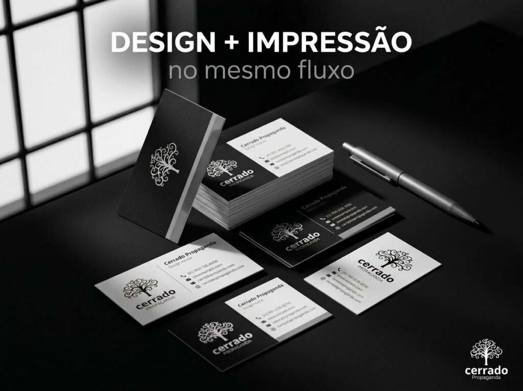 Design e impressão de Cartão de Visitas