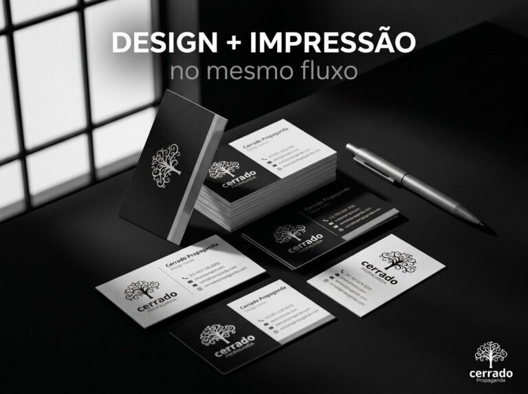 Design e impressão de Cartão de Visitas