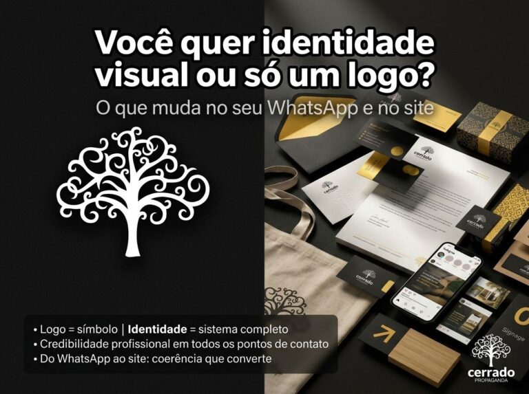 Criação de Logo, Logomarca, Logotipo, Branding e Identidade Visual